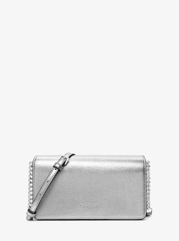 Bolso bandolera metálico mediano Jet Set Bolso bandolera metálico mediano Jet Set