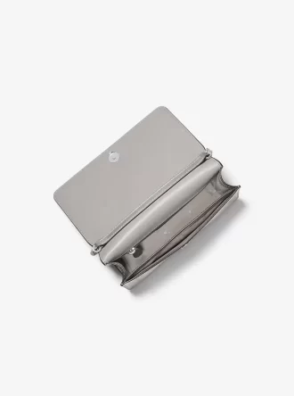 Bolso bandolera metálico mediano Jet Set