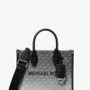 Bolso bandolera Mirella pequeño con logo sombreado y distintivo