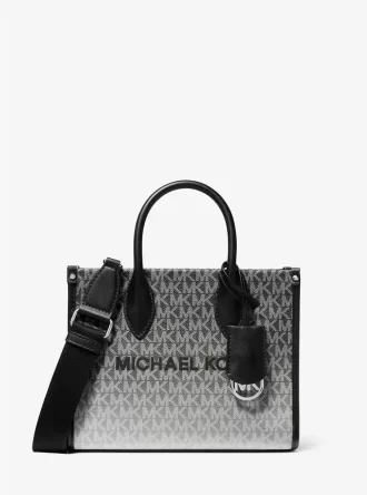 Bolso bandolera Mirella pequeño con logo sombreado y distintivo