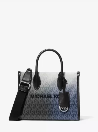 Bolso bandolera Mirella pequeño con logo sombreado y distintivo