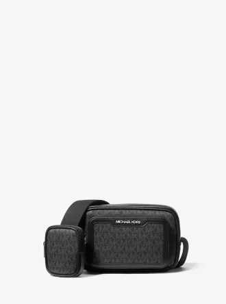 Bolso bandolera para cámara con el logotipo de Cooper Signature y bolsa
