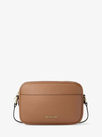 Bolso bandolera para cámara Jet Set de piel granulada