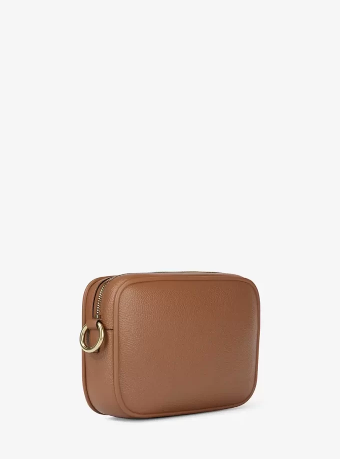 Bolso bandolera para cámara Jet Set de piel granulada Bolso bandolera para cámara Jet Set de piel granulada