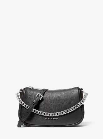 Bolso bandolera pequeño Carmela de piel granulada