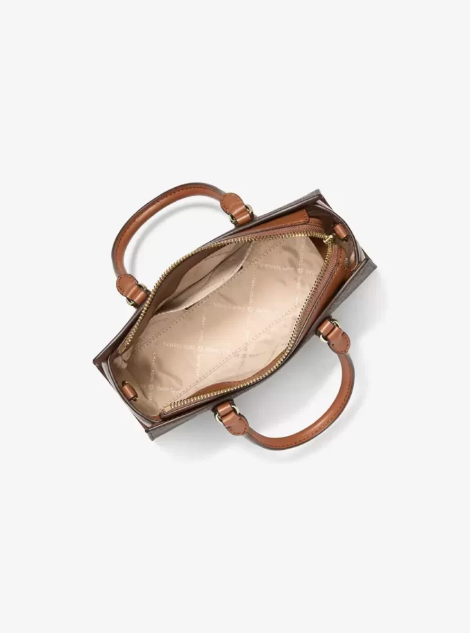 Bolso bandolera pequeño con el logo de la firma de Arden