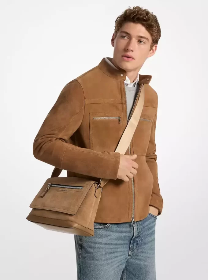 Bolso bandolera pequeño de ante Hudson Bolso bandolera pequeño de ante Hudson