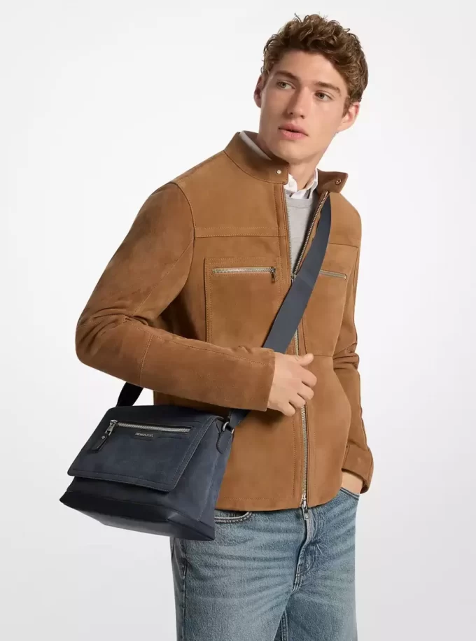 Bolso bandolera pequeño de ante Hudson Bolso bandolera pequeño de ante Hudson
