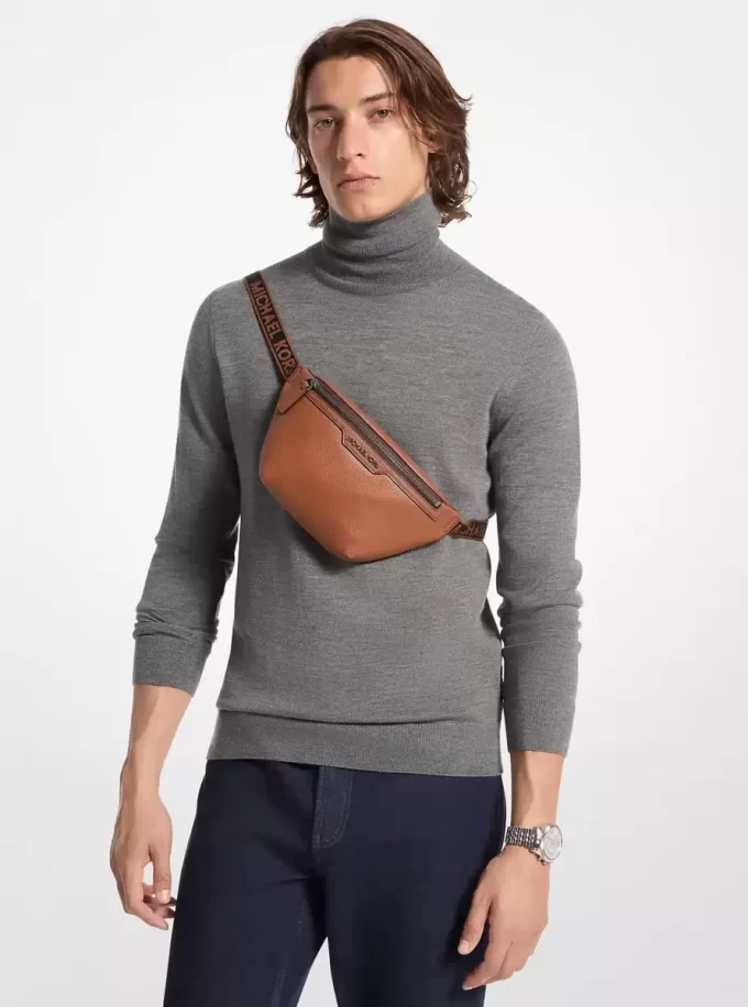 Bolso bandolera pequeño de cuero Cooper Bolso bandolera pequeño de cuero Cooper