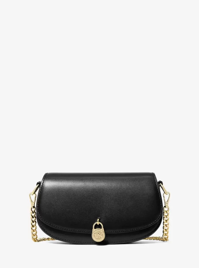 Bolso bandolera pequeño de piel Mila