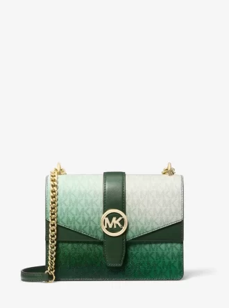 Bolso bandolera pequeño Greenwich con logo degradado.