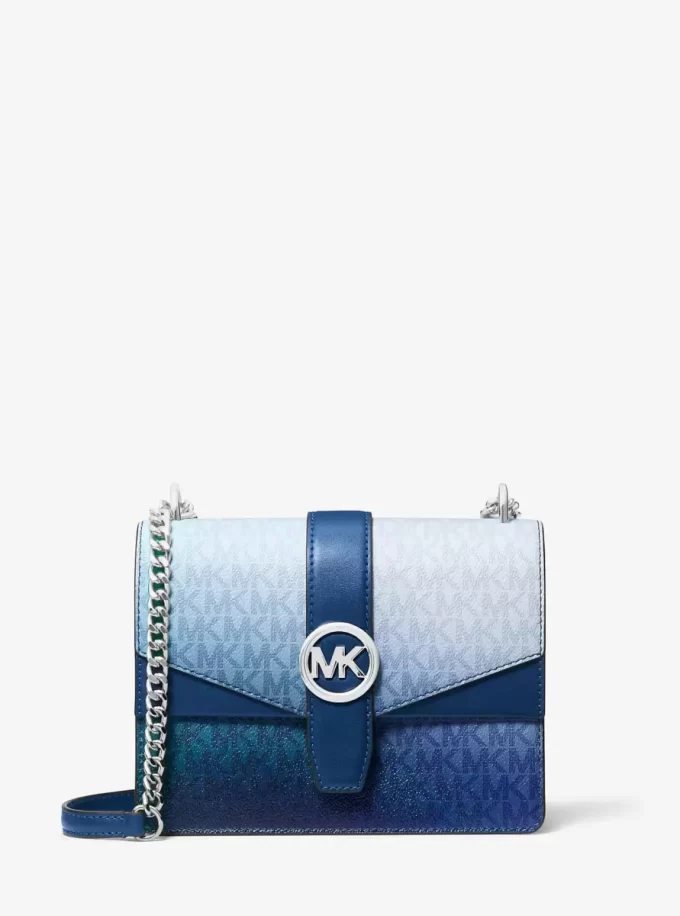 Bolso bandolera pequeño Greenwich con logo degradado. Bolso bandolera pequeño Greenwich con logo degradado.
