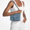 Bolso bandolera pequeño Greenwich con tachuelas y efecto desgastado Bolso bandolera pequeño Greenwich con tachuelas y efecto desgastado