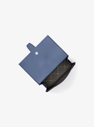 Bolso bandolera pequeño Greenwich de piel saffiano