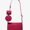 Bolso bandolera pequeño Jet Set de piel saffiano con estuche para Apple AirPods Pro® Bolso bandolera pequeño Jet Set de piel saffiano con estuche para Apple AirPods Pro®