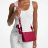 Bolso bandolera pequeño Jet Set de piel saffiano con estuche para Apple AirPods Pro® Bolso bandolera pequeño Jet Set de piel saffiano con estuche para Apple AirPods Pro®