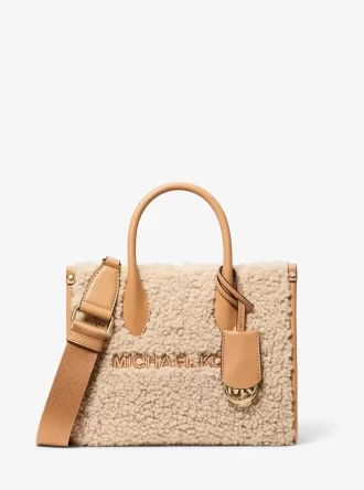 Bolso bandolera pequeño Mirella de piel sintética de oveja
