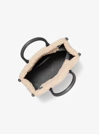 Bolso bandolera pequeño Mirella de piel sintética de oveja