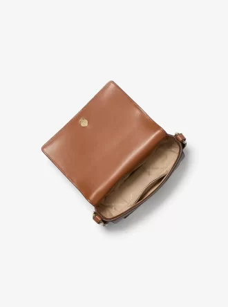 Bolso bandolera pequeño Vincent con logo de la firma y tarjetero