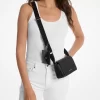 Bolso bandolera pequeño Vincent de piel saffiano con tarjetero y logotipo exclusivo Bolso bandolera pequeño Vincent de piel saffiano con tarjetero y logotipo exclusivo