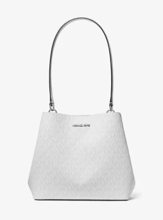 Bolso bandolera Pratt mediano con el logo de la firma