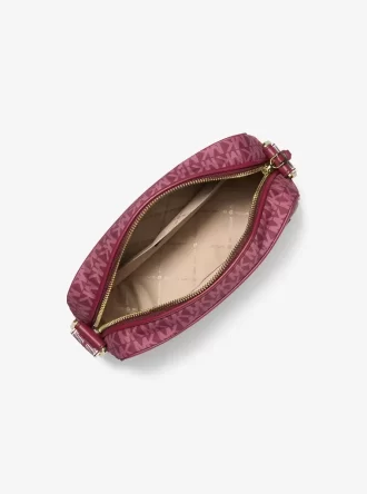 Bolso bandolera tejido con estampado del logotipo de Jet Set