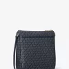 Bolso bandolera tejido con estampado del logotipo de Jet Set Bolso bandolera tejido con estampado del logotipo de Jet Set