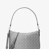 Bolso bandolera tejido Jet Set Medium Signature con estampado del logotipo Bolso bandolera tejido Jet Set Medium Signature con estampado del logotipo