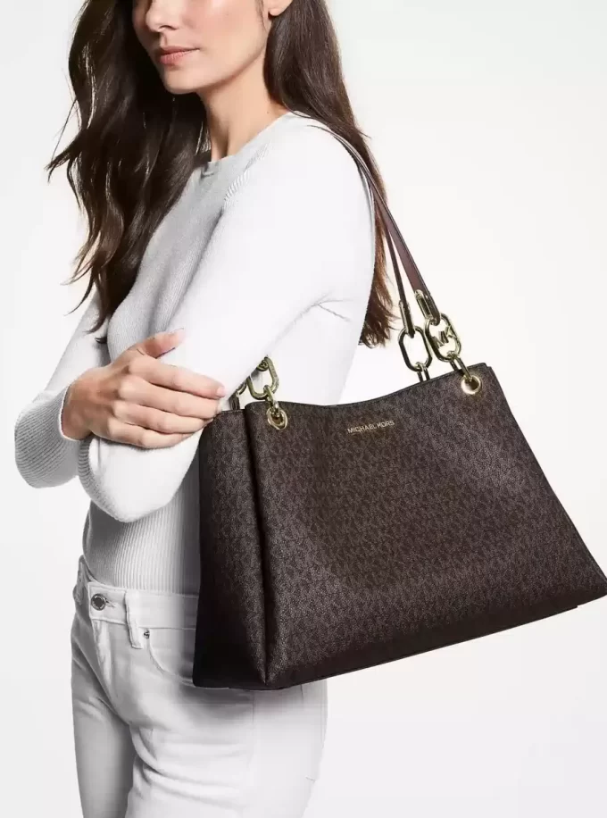 Bolso bandolera Trisha con logo grande Bolso bandolera Trisha con logo grande