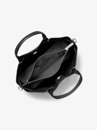 Bolso Carson mediano con relieve de cocodrilo
