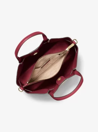 Bolso Carson mediano con relieve de cocodrilo