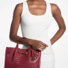 Bolso Carson mediano con relieve de cocodrilo Bolso Carson mediano con relieve de cocodrilo