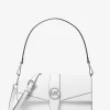 Bolso de hombro convertible Greenwich mediano de piel saffiano Bolso de hombro convertible Greenwich mediano de piel saffiano