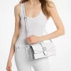 Bolso de hombro convertible Greenwich mediano de piel saffiano Bolso de hombro convertible Greenwich mediano de piel saffiano