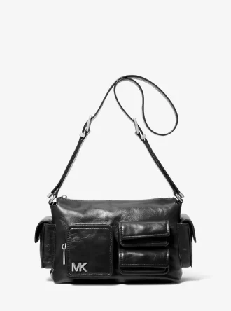 Bolso de hombro Dakota mediano de piel