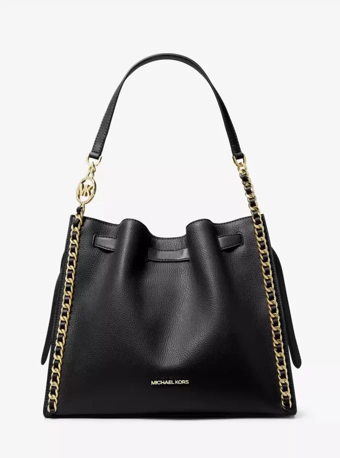 Bolso de hombro grande con cadena Mina Bolso de hombro grande con cadena Mina