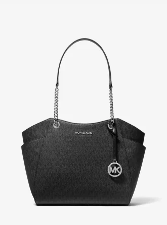Bolso de hombro grande con logotipo de Jet Set