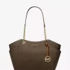 Bolso de hombro grande con logotipo de Jet Set