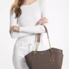 Bolso de hombro grande con logotipo de Jet Set