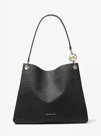 Bolso de hombro grande con logotipo de la firma Christina