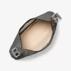 Bolso de hombro grande de nobuk Nolita