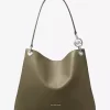 Bolso de hombro grande de piel granulada Christina Bolso de hombro grande de piel granulada Christina