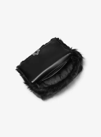 Bolso de hombro grande de piel sintética Tribeca