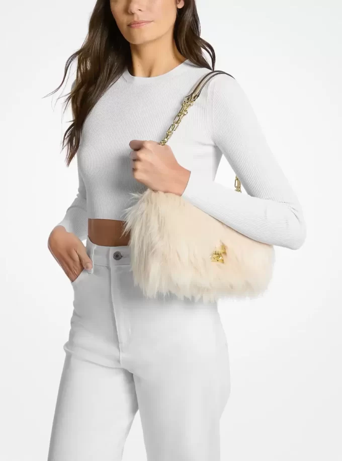 Bolso de hombro grande de piel sintética Tribeca