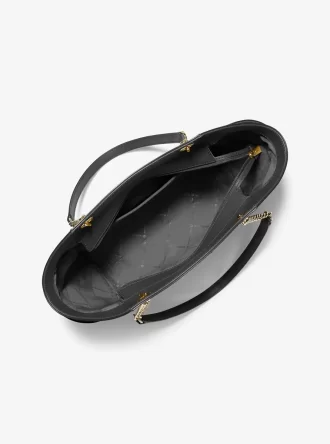 Bolso de hombro grande Jet Set de piel saffiano Bolso de hombro grande Jet Set de piel saffiano