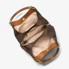 Bolso de hombro grande Lillie con logotipo de la firma
