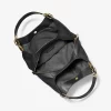 Bolso de hombro grande Lillie de piel granulada