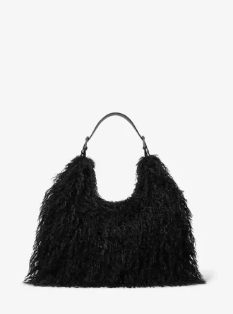 Bolso de hombro grande Nolita de piel sintética tipo hobo Bolso de hombro grande Nolita de piel sintética tipo hobo