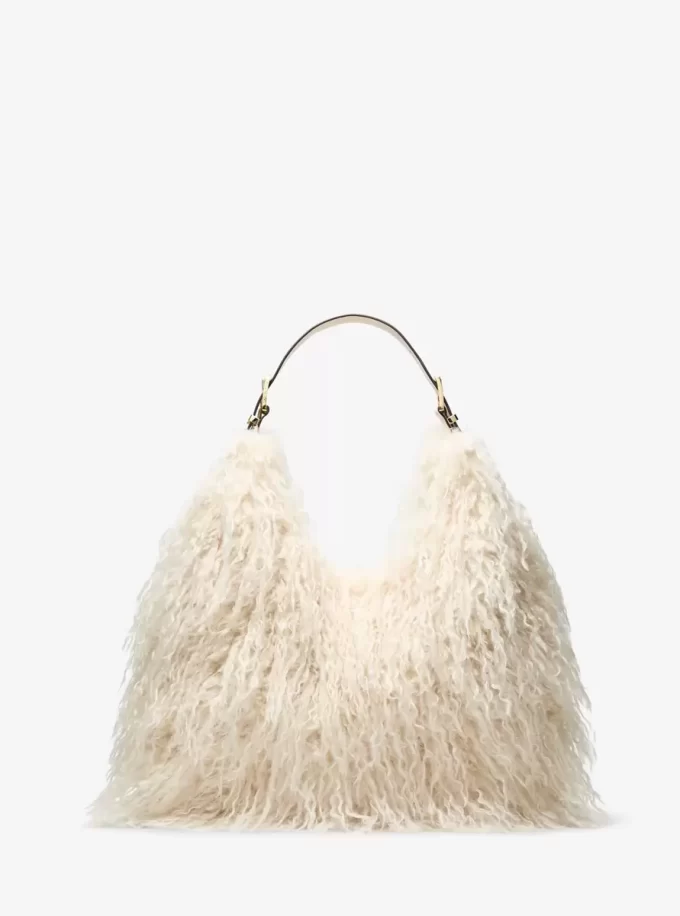 Bolso de hombro grande Nolita de piel sintética tipo hobo Bolso de hombro grande Nolita de piel sintética tipo hobo