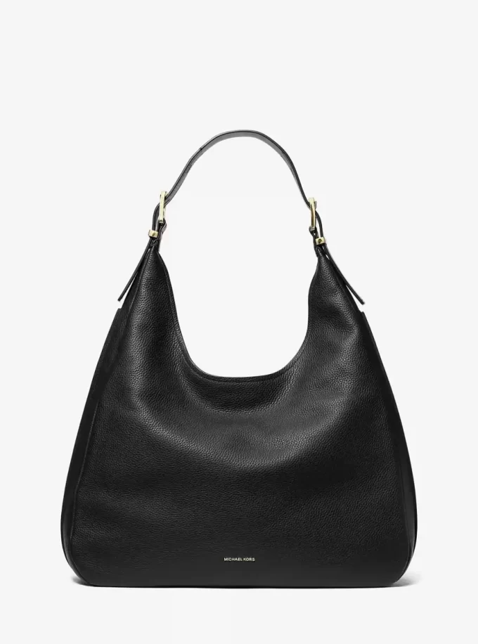 Bolso de hombro grande tipo hobo de piel granulada de Nolita Bolso de hombro grande tipo hobo de piel granulada de Nolita